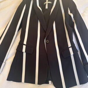 Alice and Olivia Macy Modern Stripe Blazer size 0